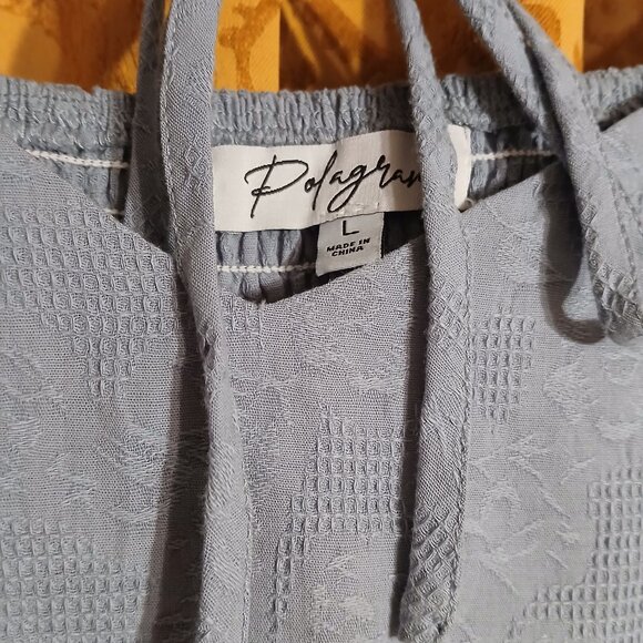 Large Blue Summer Dress - Picture 3 of 8